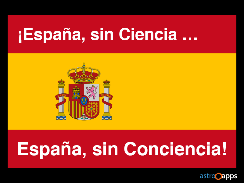 España, sin Ciencia; España, sin Conciencia